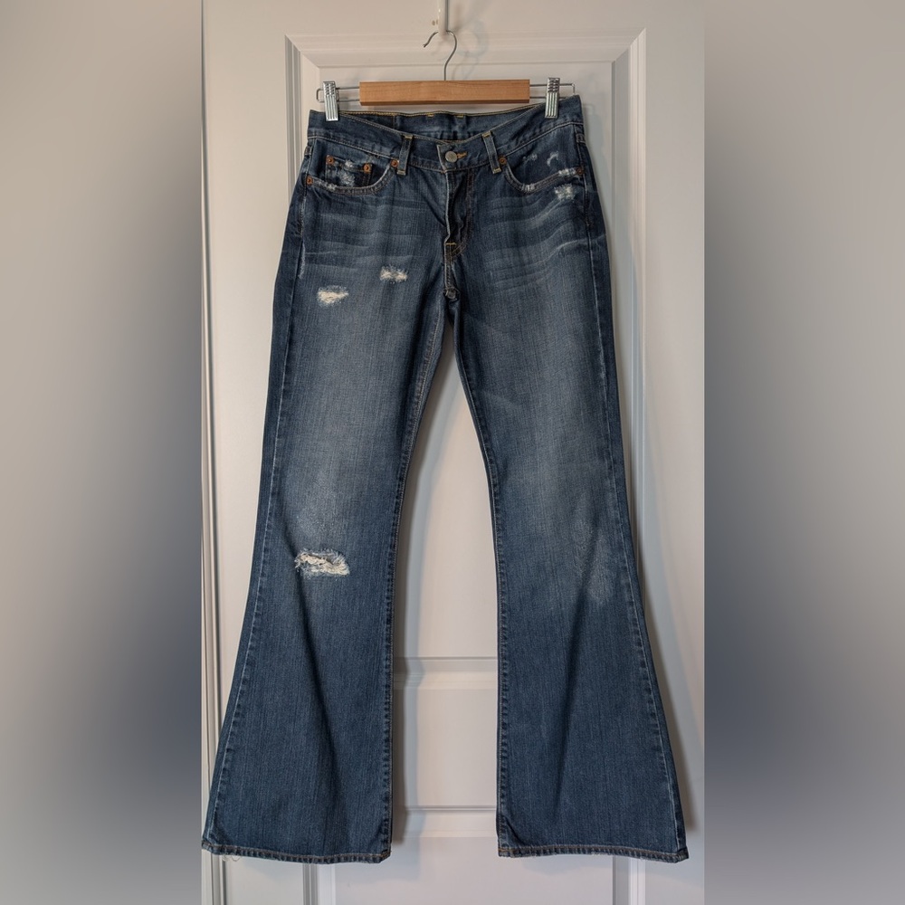 Vintage βMade in USAβ Womenβs Lucky Brand Sweet n Low Bootcut Jeans Size 4
